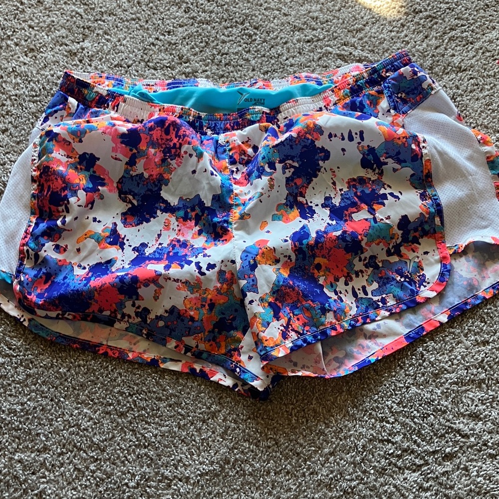 Old Navy Multicolor Athletic Shorts